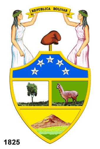 Первый герб Боливии