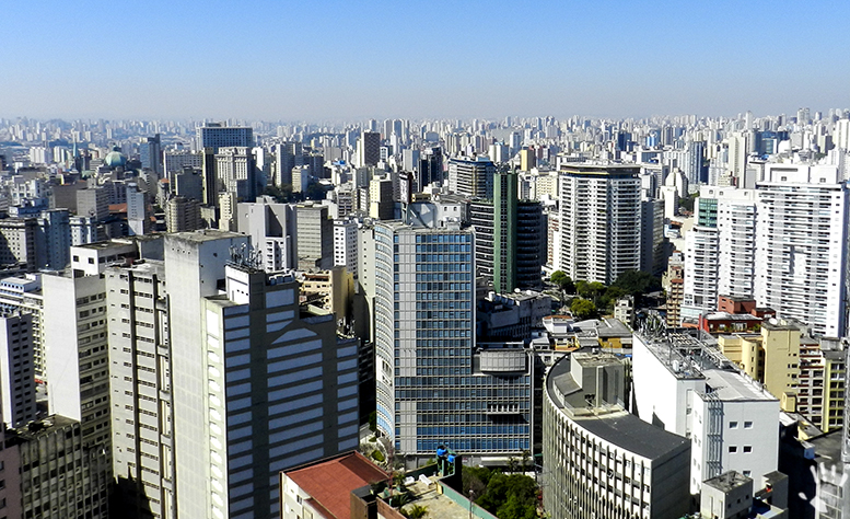 Сан-Паулу - город небоскребов (Бразилия)